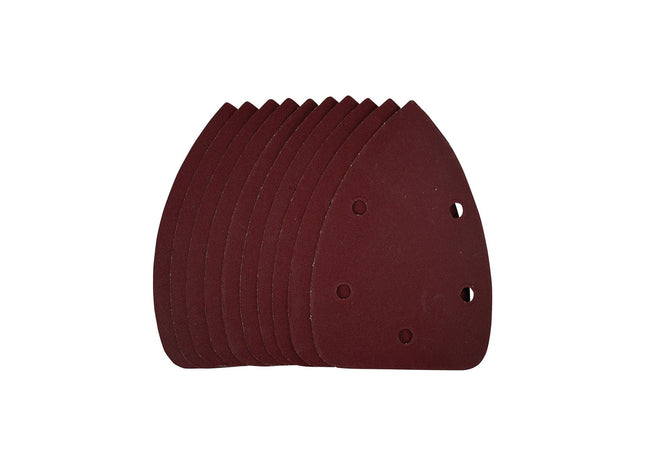 Draper Detail Sanding Sheets with Hook and Loop, 140mm, 240 Grit, SSD2 (Pack of Draper - Town Tools 