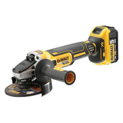 Dewalt Power Tools DCG405P2 XR Brushless Grinder 125mm 18V 2 x 5.0Ah Li-ion DeWALT Power Tools - RockBottom Northampton