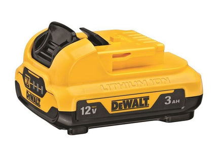 Dewalt Power Tools DCB124 XR Slide Battery Pack 12V 3.0Ah Li-ion DeWALT Power Tools - RockBottom Northampton