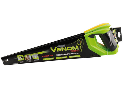 Draper Venom Double Ground Handsaws, 500mm (Pack of 3) 17693 Draper - Town Tools 