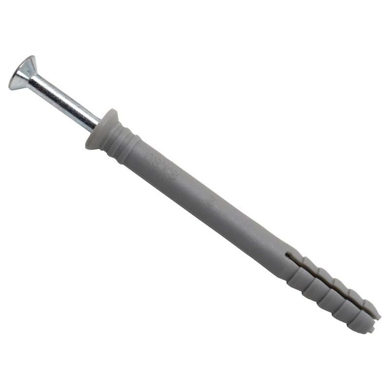 Masonmate® Nylon Hammer-In Fixing 8 x 80mm (100) MASONMATE® - RockBottom Northampton