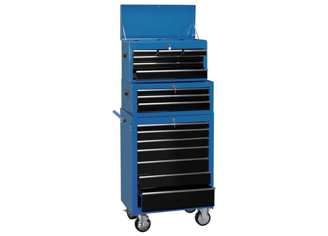 Draper Combination Roller Cabinet and Tool Chest, 16 Drawer, 26" 11541 Draper - Town Tools 