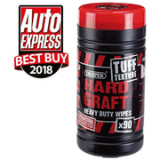 Draper 'Hard Graft' Tuff Texture Heavy Duty Wipes (Tub of 90) 84712 Draper - Town Tools 