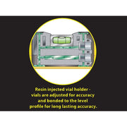 Stabila 70-100 Single Plumb Spirit Level 2 Vial 100cm Stabila - RockBottom Nothampton