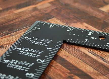 Faithfull Black Steel Roofing Square 400 x 600mm (16 x 24in) Faithfull - RockBottom Northampton