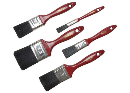 Stanley® Hand Tools Decor Paint Brush Set of 5 12 25 37 50 & 62mm STANLEY® Hand Tools - RockBottom Nothampton