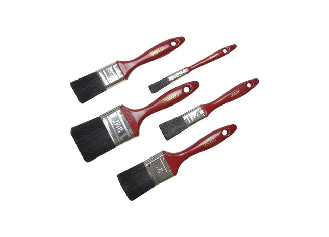 Stanley® Hand Tools Decor Paint Brush Set of 5 12 25 37 50 & 62mm STANLEY® Hand Tools - RockBottom Nothampton