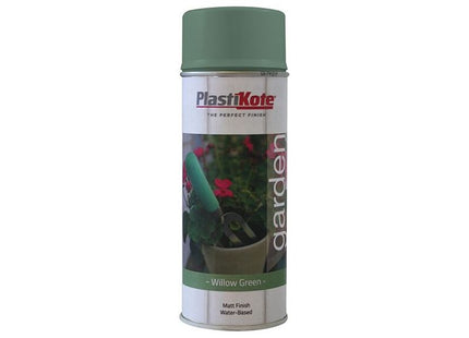 Plastikote Garden Colours Spray Paint Willow Green 400ml PlastiKote - RockBottom Nothampton