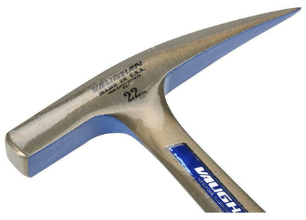 Vaughan AP22 Prospecting Pick Polished All Steel 620g (22oz) Vaughan - RockBottom Northampton