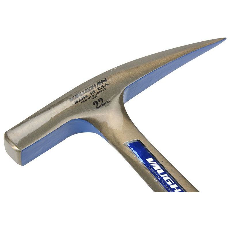Vaughan AP22 Prospecting Pick Polished All Steel 620g (22oz) Vaughan - RockBottom Northampton