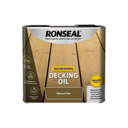 Ronseal Decking Oil Natural Oak 2.5 litre Ronseal - RockBottom Nothampton