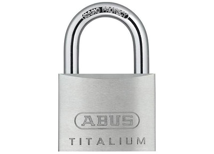 Abus Mechanical 64TI/50mm TITALIUM™ Padlock ABUS Mechanical - RockBottom Northampton 