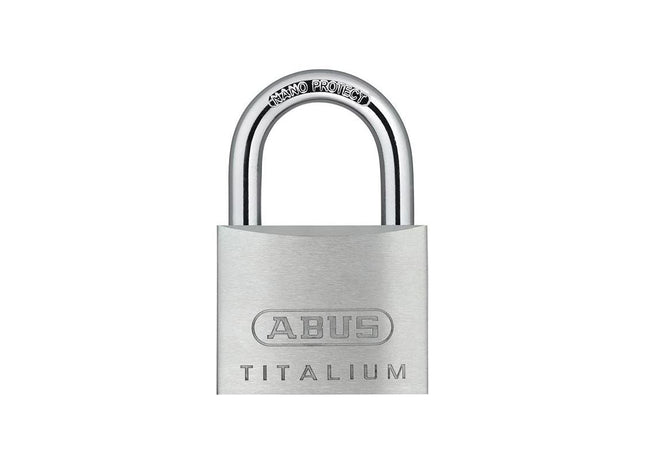 Abus Mechanical 64TI/50mm TITALIUM™ Padlock ABUS Mechanical - RockBottom Northampton 