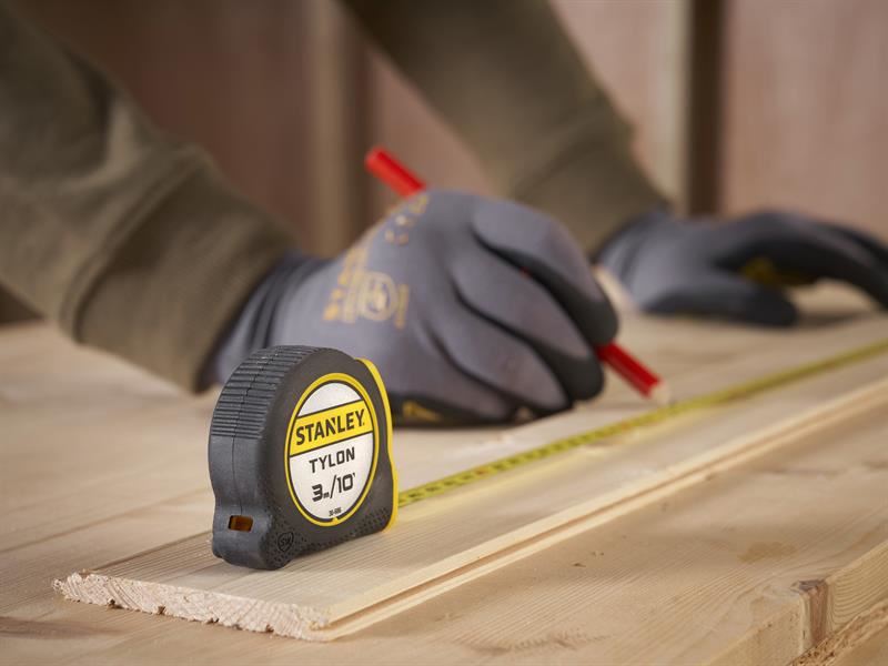 STANLEY Hand Tools Tylon Pocket Tape 3m/10ft (Width 13mm) Loose STANLEY� Hand Tools - RockBottom Nothampton