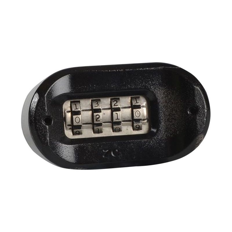 Abus Mechanical 190/60 60mm Heavy-Duty Combination Padlock Closed Shackle (4-Digit) Carded ABUS Mechanical - RockBottom Northampton 