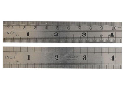 Fisher F112ME Steel Rule 300mm / 12in Fisher - RockBottom Northampton