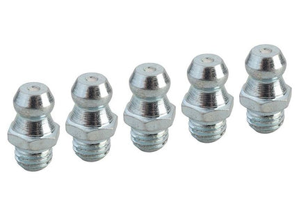 Faithfull Grease Nipple Straight 1/4in UNF (Pack 5) Faithfull - RockBottom Northampton