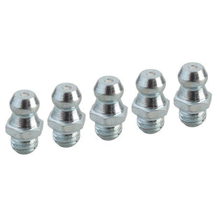 Faithfull Grease Nipple Straight 1/4in UNF (Pack 5) Faithfull - RockBottom Northampton