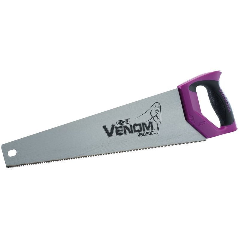 Draper Venom Double Ground Laminate Saw, 500mm, 13tpi/14ppi 66125 Draper - Town Tools 