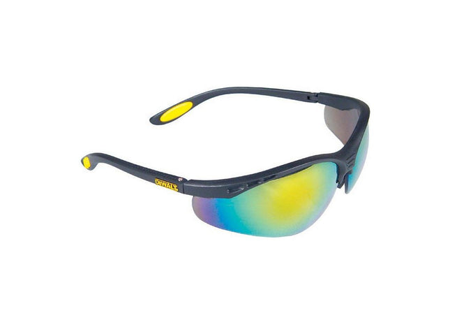 Dewalt Power Tools Reinforcer™ Safety Glasses - Fire Mirror DeWALT Power Tools - RockBottom Northampton