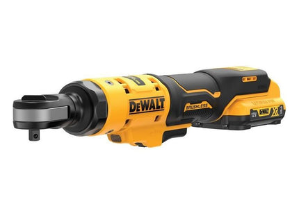 Dewalt Power Tools DCF503D1 XR 3/8in Open Head Ratchet 12V 1 x 2.0Ah Li-ion DeWALT Power Tools - RockBottom Northampton