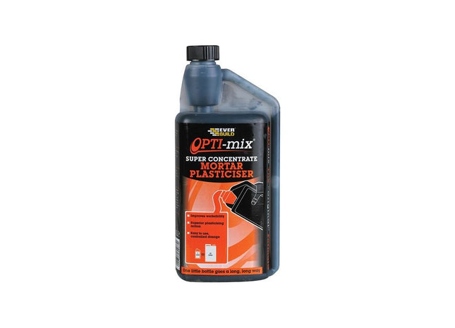 Everbuild Sika Opti-Mix Mortar Plasticiser 1 litre Everbuild Sika - RockBottom Northamptin