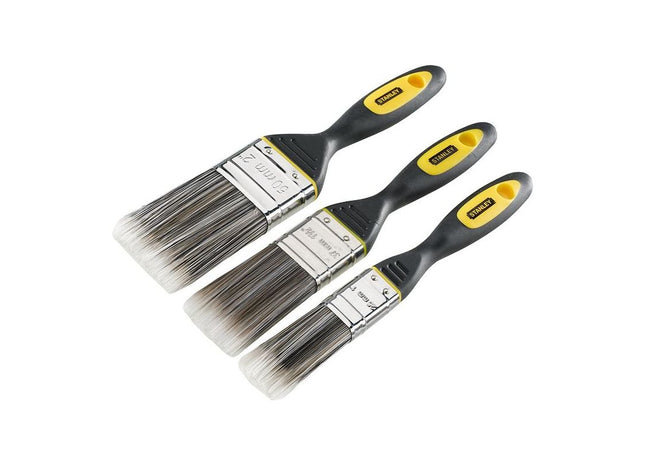 Stanley® Hand Tools DYNAGRIP™ Synthetic Brush Pack Set of 3 25 38 & 50mm STANLEY® Hand Tools - RockBottom Nothampton