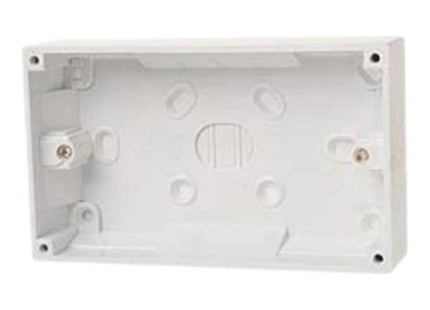 Dencon Pattress Box 2-Gang 28/32mm Dencon - RockBottom Northampton