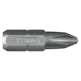 Stanley® Hand Tools Phillips Bits PH2 x 25mm (Pack 3) STANLEY® Hand Tools - RockBottom Nothampton