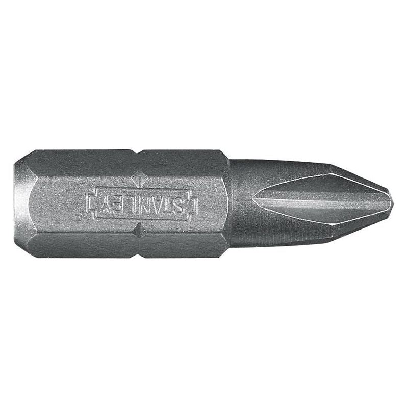 Stanley® Hand Tools Phillips Bits PH2 x 25mm (Pack 3) STANLEY® Hand Tools - RockBottom Nothampton