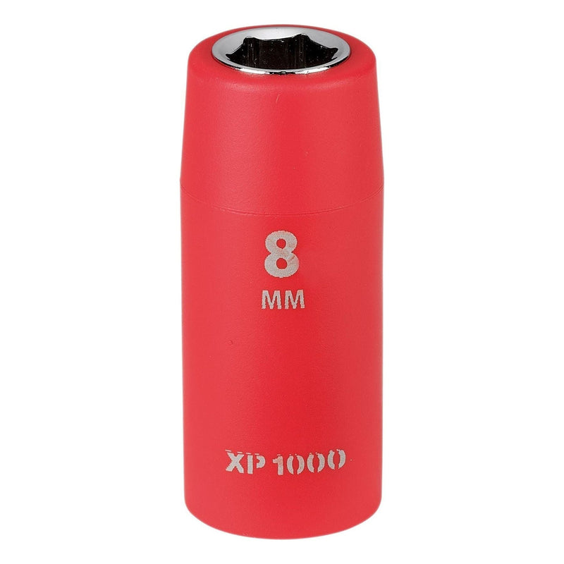 Draper XP1000 VDE Socket, 1/4" Sq. Dr., 8mm Draper - Town Tools