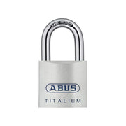 Abus Mechanical 80TI/50mm TITALIUM™ Padlock Carded ABUS Mechanical - RockBottom Northampton 