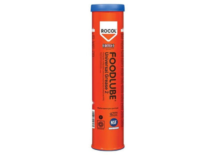 Rocol FOODLUBE® Universal Bearing Grease NLGI 2 380g ROCOL - RockBottom Nothampton