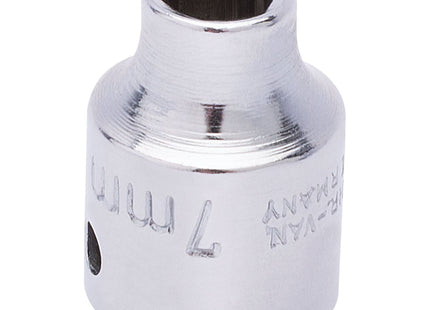 Draper Elora Bi-Hexagon Socket, 3/8" Sq. Dr., 7mm 25838 Draper - Town Tools 