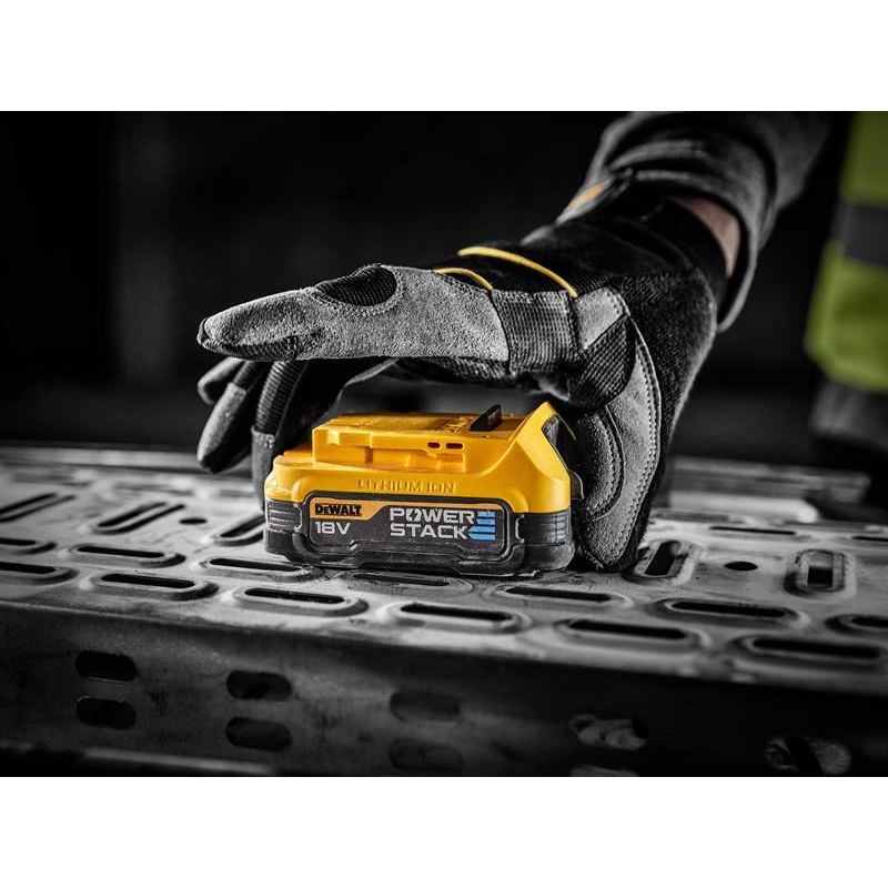 Dewalt Power Tools DCBP034 XR POWERSTACK™ Slide Battery 18V 1.7Ah Li-ion DeWALT Power Tools - RockBottom Northampton