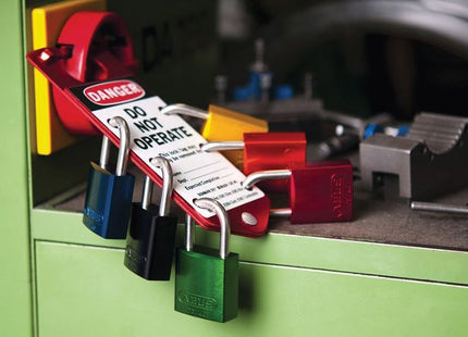 Abus Mechanical 72/40mm Aluminium Padlock Blue Keyed Alike TT60121 ABUS Mechanical - RockBottom Northampton 