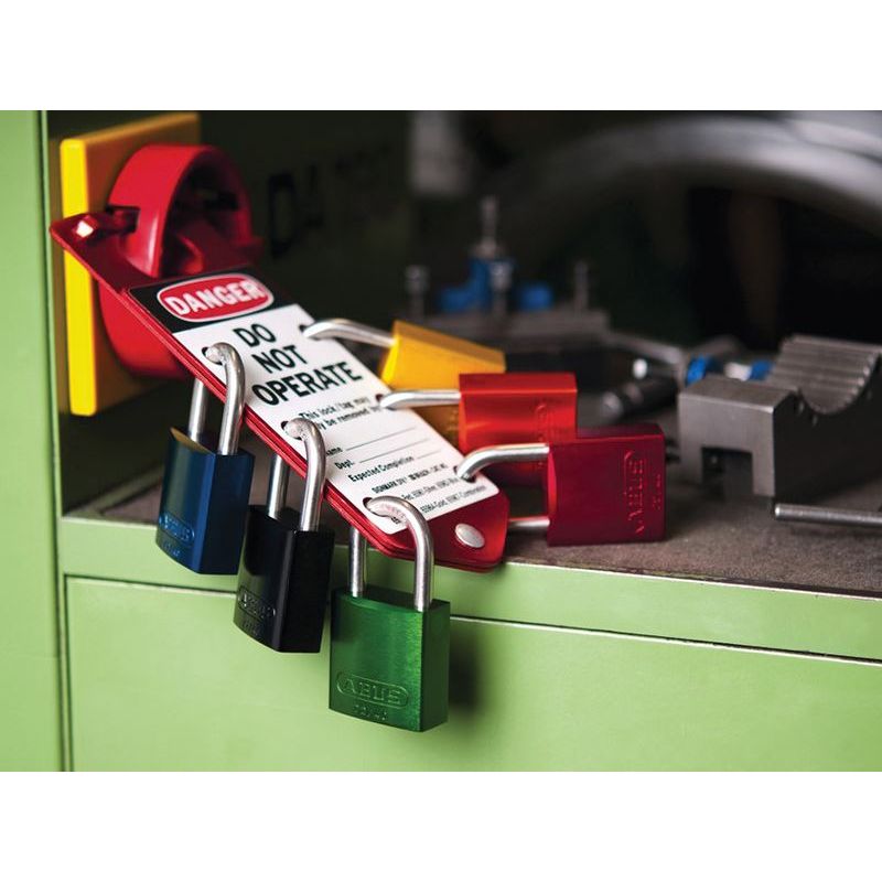 Abus Mechanical 72/40mm Aluminium Padlock Blue Keyed Alike TT60121 ABUS Mechanical - RockBottom Northampton 