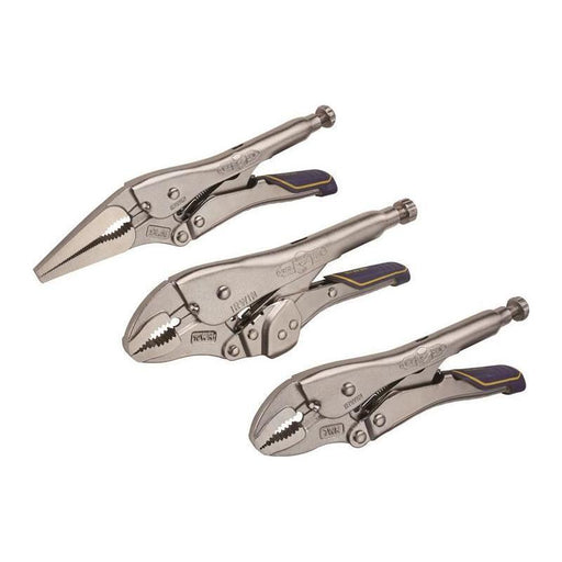 Irwin® Vise-Grip® Fast Release™ Locking Pliers Set of 3 7R 9LN & 10WR IRWIN® Vise-Grip® - RockBottom Northampton
