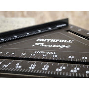 Faithfull Prestige Quick Square Black Aluminium 300mm (12in) Faithfull - RockBottom Northampton