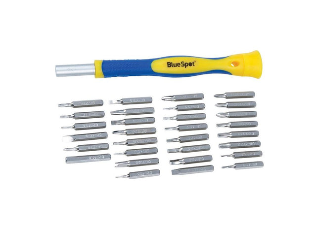 Bluespot Tools Precision Driver Set, 31 Piece BlueSpot Tools - RockBottom Northampton