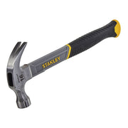 Stanley® Hand Tools Curved Claw Hammer Fibreglass Shaft 450g (16oz) STANLEY® Hand Tools - RockBottom Nothampton