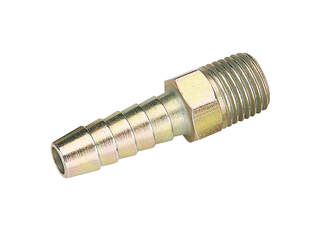 Draper 1/4" BSP Taper 5/16" Bore PCL Male Screw Tailpiece (Sold Loose) 25799 Draper - Town Tools 