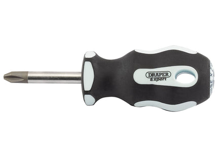 Draper Cross Slot Soft Grip Screwdriver, No.2 x 38mm 34991 Draper - Town Tools 
