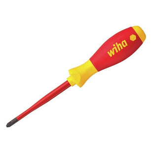 Wiha SoftFinish® electric slimFix PlusMinus Screwdriver SL/PZ2 x 100mm Wiha - RockBottom Northampton