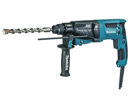 Makita HR2631FT SDS Plus AVT Rotary Hammer 800W 110V Makita - RockBottom Northampton 
