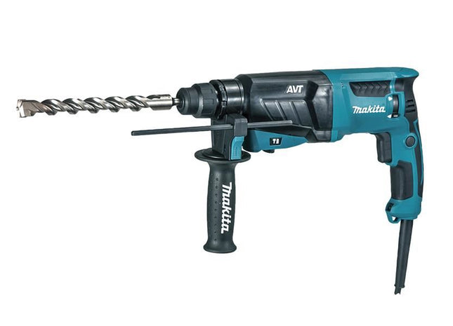 Makita HR2631FT SDS Plus AVT Rotary Hammer 800W 110V Makita - RockBottom Northampton 