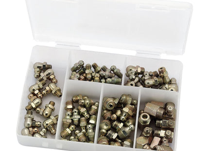 Draper 70 Assorted Metric Grease Nipples 43962 Draper - Town Tools 