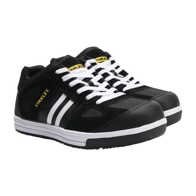 Stanley® Clothing Cody Safety Trainers Black/White Stripe UK 9 EUR 43 STANLEY® Clothing - RockBottom Nothampton
