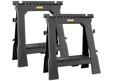 Stanley® Hand Tools Folding Sawhorses (Twin Pack) STANLEY® Hand Tools - RockBottom Nothampton