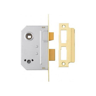 Yale Locks PM236 Bathroom 2 Lever Sashlock Polished Brass 67mm 2.5in Yale Locks - RockBottom Northampton
